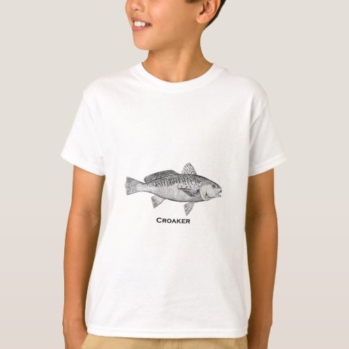 Croaker Fish T_Shirt