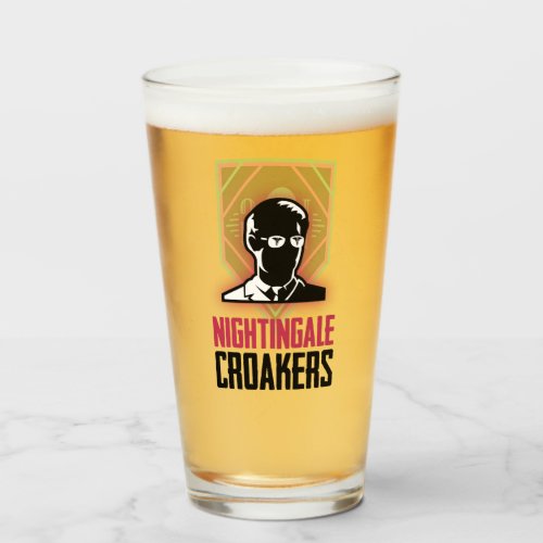 CroakersGents FF Pint Glass