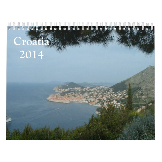 Croatia 2014 calendar (Cover)