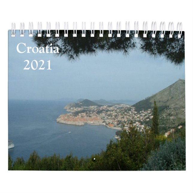 Croatia 2021 calendar (Cover)