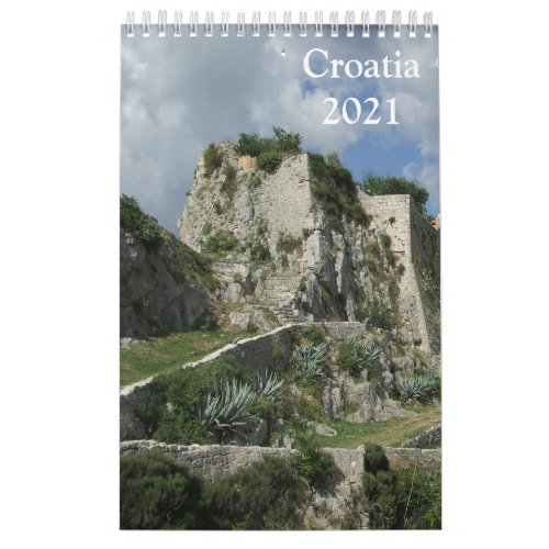 Croatia 2021 calendar