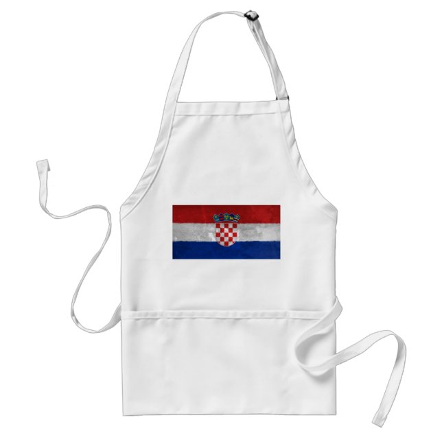 Croatia Adult Apron (Front)