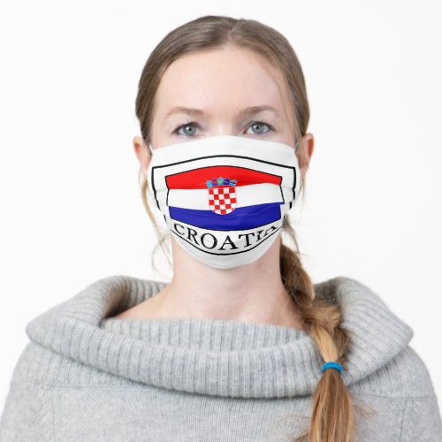 Croatia Adult Cloth Face Mask