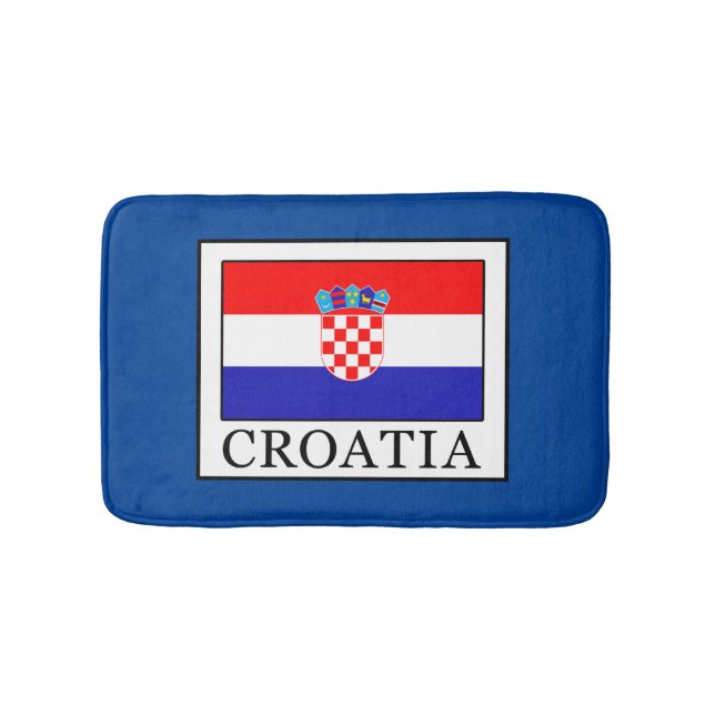 Croatia Bathroom Mat (Front)