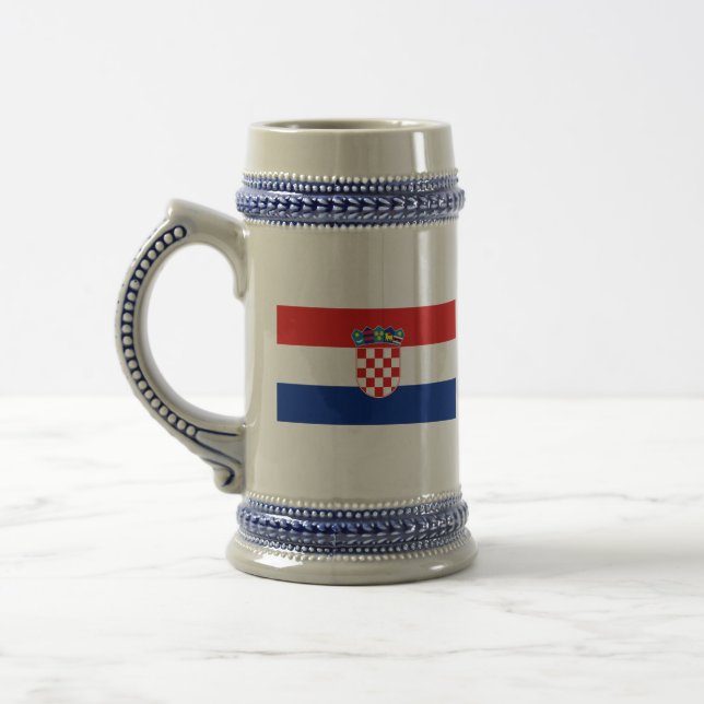 croatia beer stein (Left)