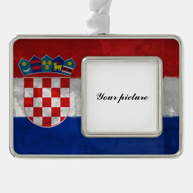 Croatia Christmas Ornament (Front)