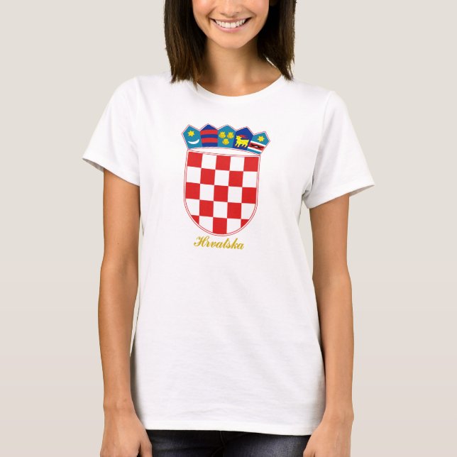 Croatia COA T-Shirt (Front)