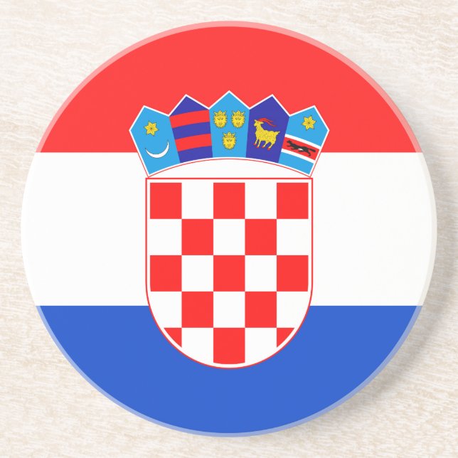 Croatia Coaster (Front)