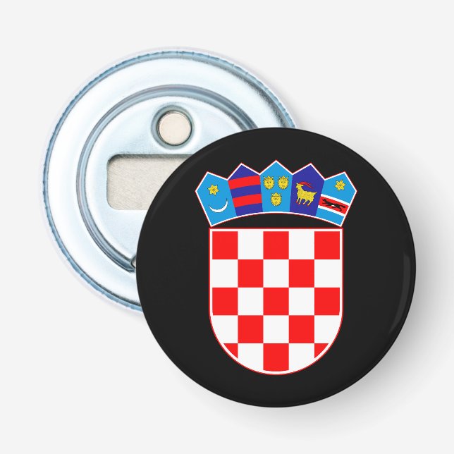 Croatia coat of arms bottle opener (Front)