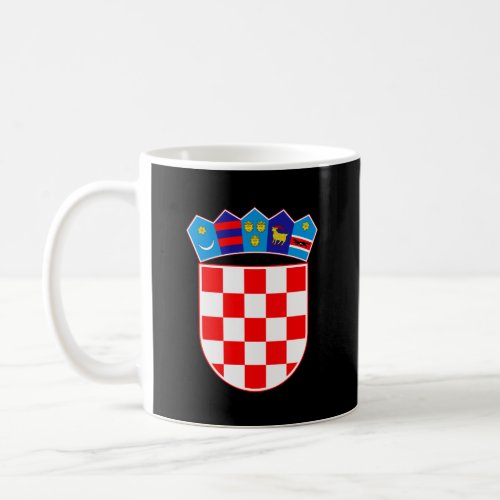 Croatia coat of arms coffee mug