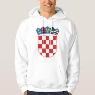 Croatia Coat of arms HR Hrvatska Hoodie