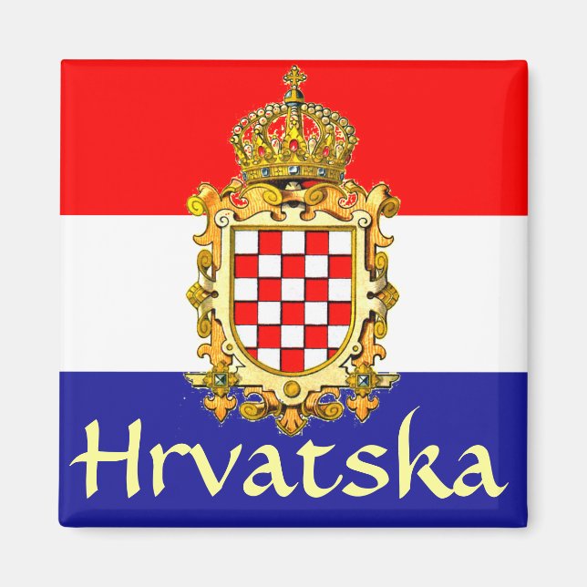 Croatia Coat of Arms Magnet (Front)