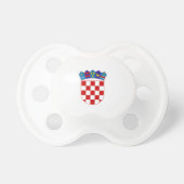 Croatia Coat of Arms Pacifier (Front)