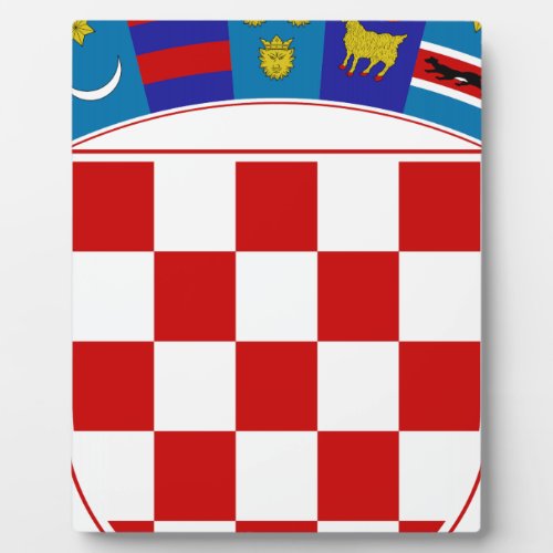 Croatia Coat of Arms Plaque