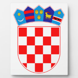 Croatia Coat Of Arms Plaque