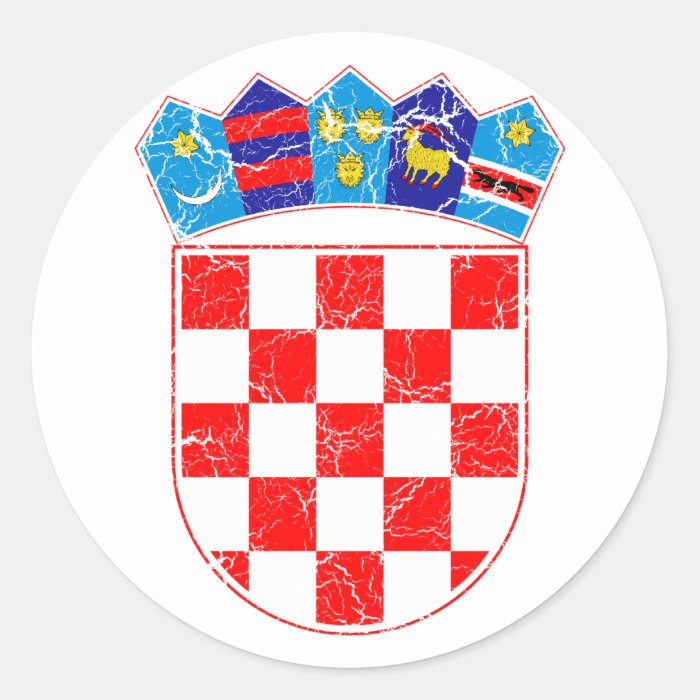 Croatia Coat Of Arms Stickers