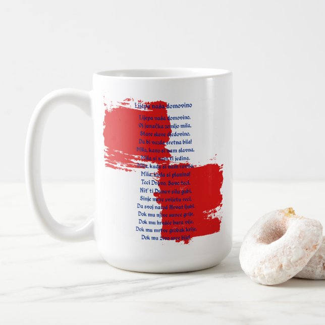 Croatia Coffee Mug (With Donut)