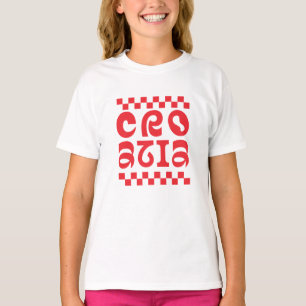 Croatia country logo design T-Shirt