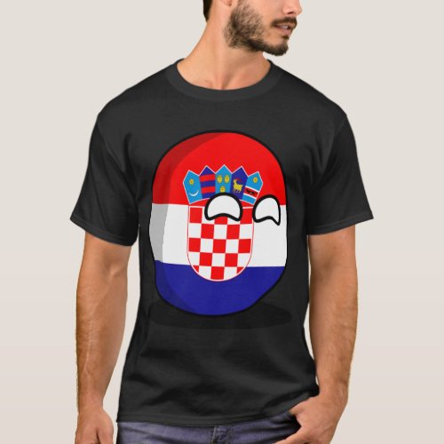 Croatia CountryBall   T_Shirt