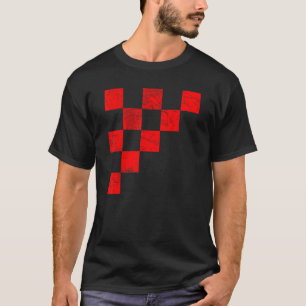 Croatia Croatian Croat Flag Zagreb Dubrovnik Fan L T-Shirt
