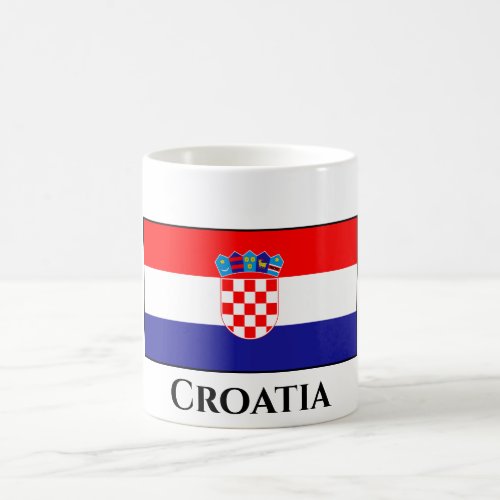 Croatia Croatian Flag Coffee Mug