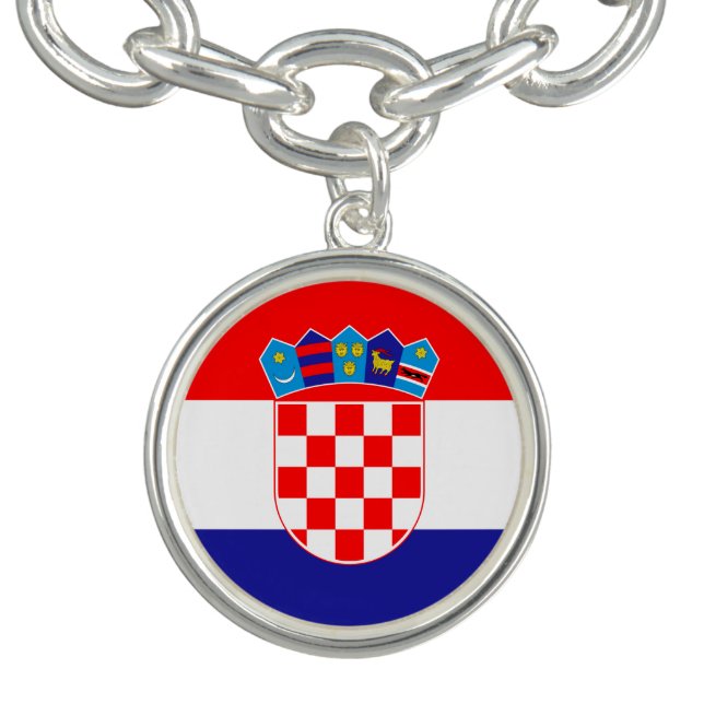 Croatia & Croatian Flag fashion, travel /sports Bracelet (Design)