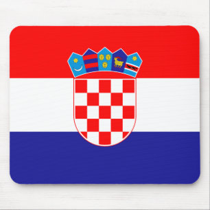 Croatia (Croatian) Flag Mouse Pad