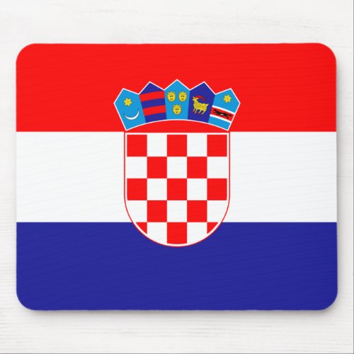 Croatia Croatian Flag Mouse Pad