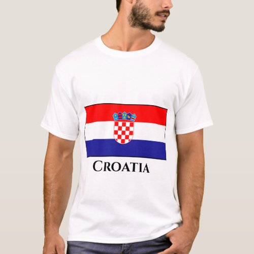 Croatia Croatian Flag T_Shirt