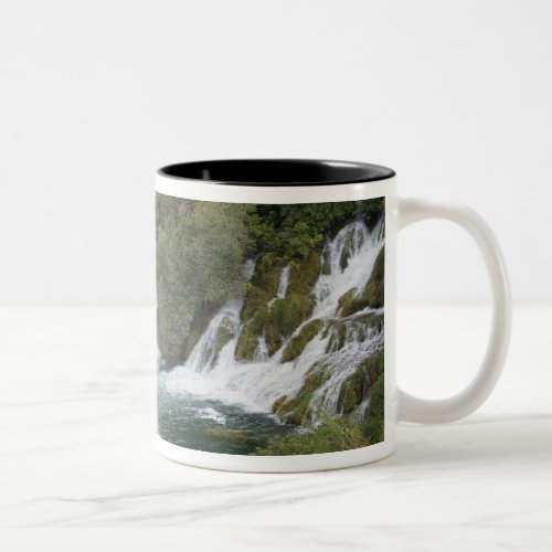 Croatia Dalmatia Krka Falls National Park Two_Tone Coffee Mug