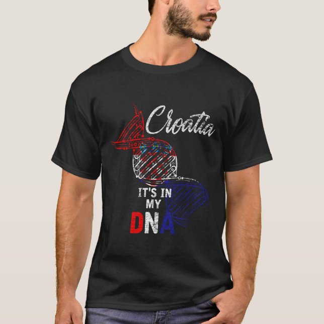 Croatia DNA T-Shirt (Front)