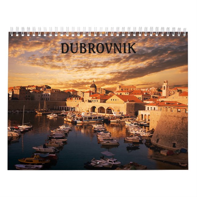 Croatia Dubrovnik calendar medium (Cover)