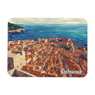 Croatia Dubrovnik Travel Magnet