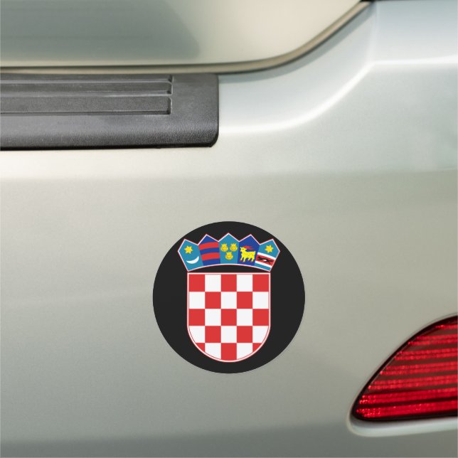 croatia emblem  car magnet (In Situ)