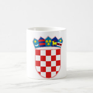 croatia emblem coffee mug