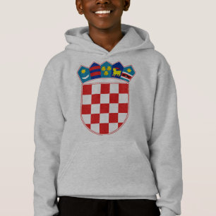 croatia emblem hoodie