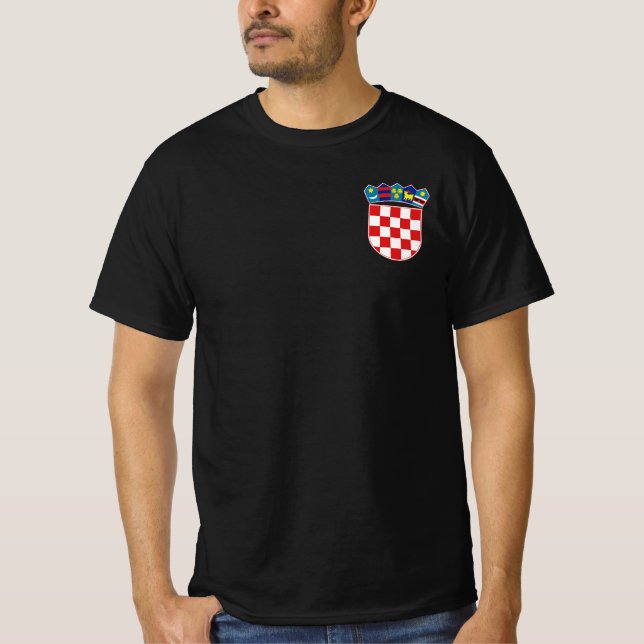 croatia emblem polo shirt (Front)