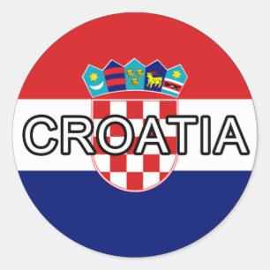 Croatia Euro Sticker