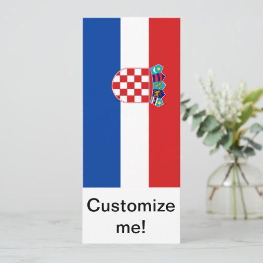 Croatia Flag (Standing Front)