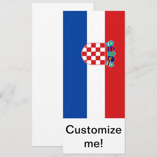 Croatia Flag (Front/Back)