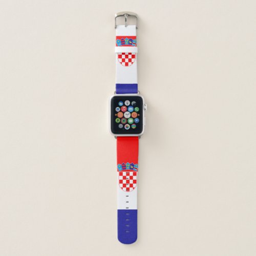 Croatia Flag Apple Watch Band