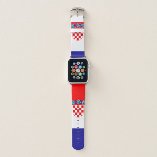 Croatia Flag Apple Watch Band