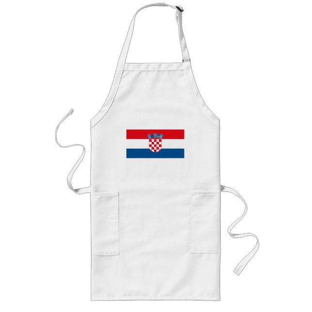 Croatia Flag Apron (Front)