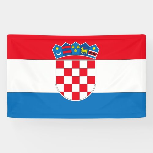 Croatia Flag Banner