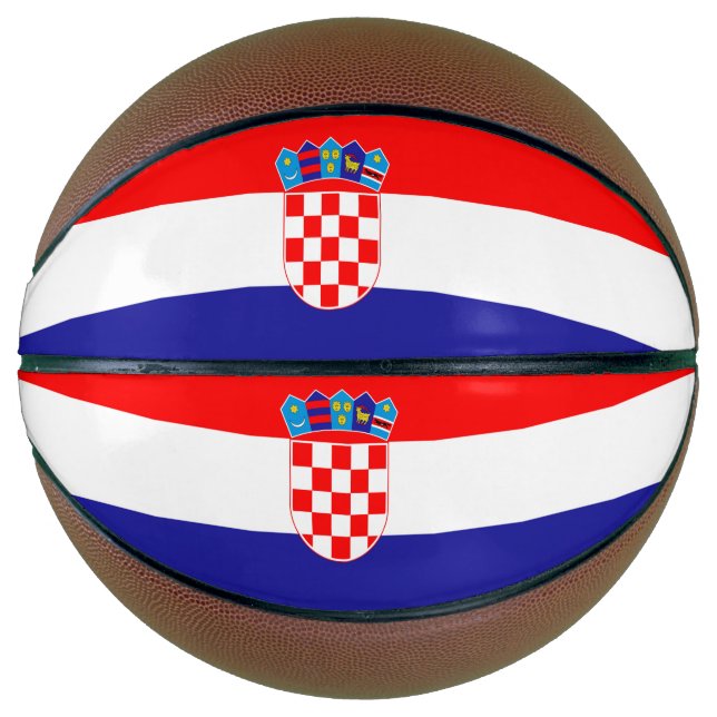 Croatia Flag Basketball (Front)