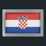 Croatia Flag Belt Buckle<br><div class="desc">Croatia Flag Product. Best in it's quality.</div>