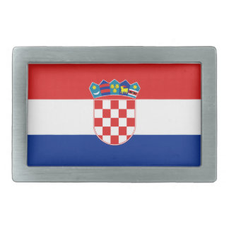 Croatia Flag Belt Buckle