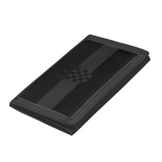 Croatia Flag Blackout/Stealth variation Tri-fold Wallet