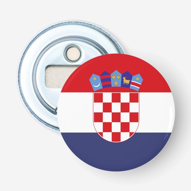 Croatia flag bottle opener (Front)
