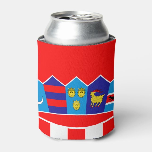 Croatia flag can cooler (Can Front)